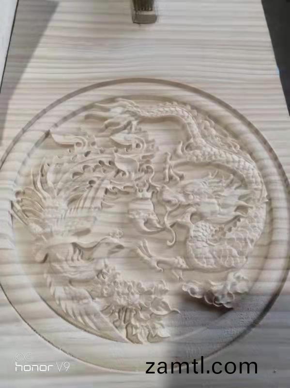 河北保定1830重(zhong)型(xing)石材(cai)鵰(diao)刻(ke)機(ji)（帶(dai)鏇(xuan)轉(zhuan)軸）(圖2)