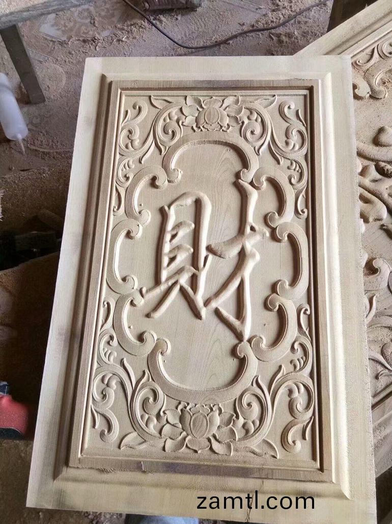 木(mu)材數(shu)控鵰刻(ke)機(ji)平麵鵰刻展示(shi)(圖(tu)1)